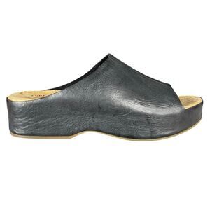 Kork Ease Women’s Yazmin Black Slip On Wedge Sandals Size US 9